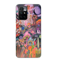Redmi 10 2022 Uyumlu Aesthetic Desenli Şeffaf Telefon Kılıfı