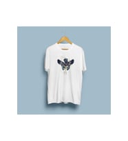 Oversize Silahlı melek Tasarım unisex T-shirt