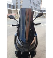 MOTOCAM Kanuni Seha 150 Ön Cam 2022-2026 Model 75cm Siyah Renkli 4mm UZUN