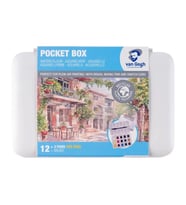 VAN GOGH RT20808632 POCKET BOX WATER COLOR - TABLET SULU BOYA (12+3 ) 15 RENK SET
