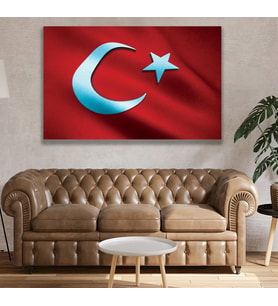 Al Bayrak Kanvas Tablo