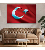 Al Bayrak Kanvas Tablo