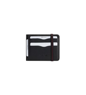 755 Siyah Hakiki Deri Erkek Kartlık