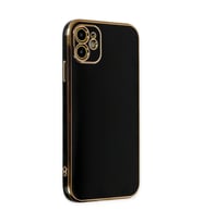 iPhone 12 Kılıf Volet Silikon - Siyah