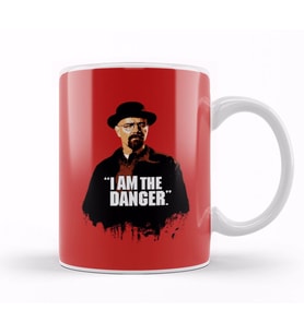 Walter White Heisenberg I Am The Dangrr Breaking Bad Kupa Bardak Porselen