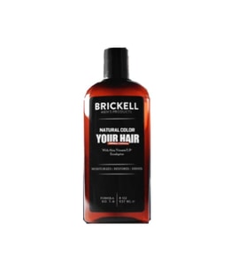 Brickell Erkeklere Için Saç Sakal Beyazlık Giderci Renklendirci Şampuaı 300 ml