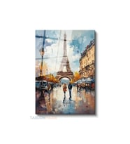 Dikey Cam Tablo Salon Duvar Tablosu Dikey Cam Paris Gorseli Yeni Ev Hediyesi Ofis Tablosu