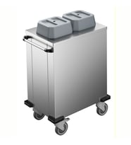 Electrolux Professional T24N240A2 Tabak Arabası, 2 Silindirli, Nötr, Tabak Çapı 180-240mm ,341184