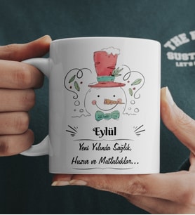 Sevgiliye Yılbaşı Kupası Kişiye Özel