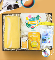Yaza Özel Ham Bez El Çantası & Thalia LipBalm & Thalia Vegan Sabun & Peştemal & Su Geçirmez Telefon Kılıfı Hediye Seti