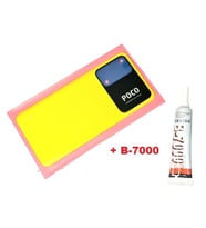 Tkgz Xiaomi POCO M4 PRO (5G) Arka Pil Batarya Kapağı (B-7000) SARI