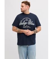 JACK JONES Yazı Baskılı Büyük Beden Erkek Tişört 12294518