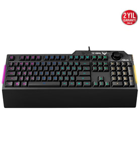 ASUS TUF GAMING K1 USB Q Trk Mekanik Hisli Siyah Gaming Klavye