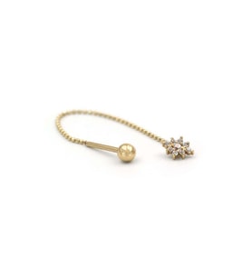 Taşlı Tragus Küpe