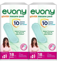 Evony Günlük Mesane Pedi Ekstra Uzun 36 Adet (2PK*18)