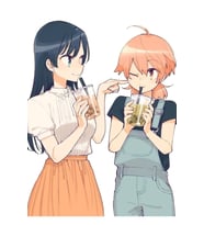 Sana Çiçek Açmak, Anime, Yuri, Manga, Yagate Kimi Ni Naru Tablo Ahşap Poster Dekoratif