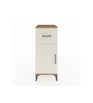 Hyperion Komodin Tek Raflı Tek Çekmeceli Tek Kapaklı 44x44x106 Çam-Aytaşı