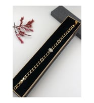 Şıklığın Tamamlayıcısı! Xuping Altın Renk Kadın Bileklik 14 K Gold Renk 17+2 Cm kutulu Renk Atmaz