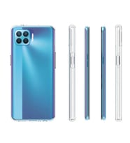 Oppo Reno 4 Lite Kılıf Transparent Silicone Şeffaf Yumuşak Esnek Yüksek Kalite (Renksiz)