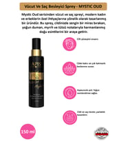 Vücut Ve Saç Besleyici Sprey - MYSTIC OUD - 150 Ml