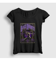 Presmono Kadın Siyah The End Black Sabbath T-Shirt 18200tt