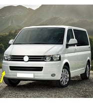 VW Caravelle T6 2010-2015 Ön Tampon Sağ Köşe Kaplama Boya 7E5807820