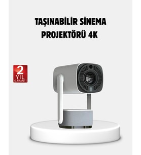 720P Projeksiyon – Geniş Ekran, 10.000 Saat Ampul Ömrü, Ev Sineması