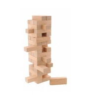54 Parça Denge Oyunu Ahşap Jenga