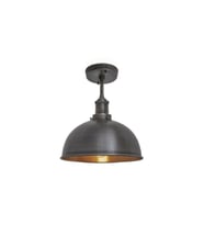 Dylight Retro Metal Dekoratif Bakır Tavan Plofyonet Avize Çap:30 cm