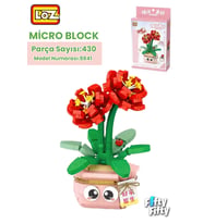 Loz Mikro Blok Serisi Nergis Figürü 430 Parça Oyuncak Yapım Seti FFLZ-8841