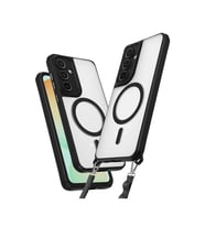 Samsung Galaxy S25 Plus Kılıf Enka Magsafe Silikon Kılıf - Siyah
