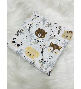 Eylülce Butik Çok Amaçlı Müslin Örtü & Battaniye %100 Pamuk Oeko-teks Sertifikalı 80x80 Cm