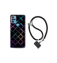 General Mobile Gm21 Pro Kılıf Silikon Desen Boyun Askılı Şekiller 1681