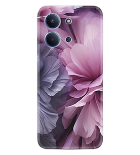 Xiaomi Redmi 15C Kılıf Boutique Baskılı Resimli Çiçek Mor Pcode -028