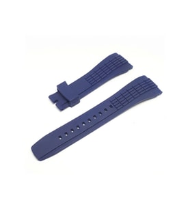 Seiko Velatura Uyumlu Slikon Saat Kordonu - LACİVERT