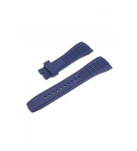 Seiko Velatura Uyumlu Slikon Saat Kordonu - LACİVERT