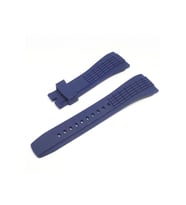 Seiko Velatura Uyumlu Slikon Saat Kordonu - LACİVERT