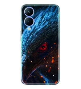 Vivo Y17S Kılıf Silikon Desen Özel Seri Şahin 1756