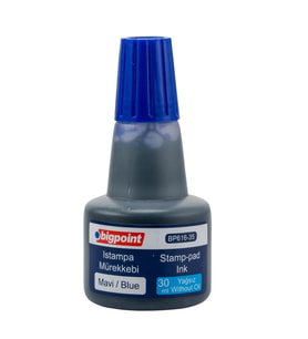 Bigpoint Istampa Mürekkebi 30 ml Mavi x 12 Adet