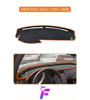MERCEDES W202 (1993-2000) Uyumlu Torpido Örtüsü Yansıma Önleyici Kolay Montaj Tam Koruma H16