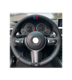 Bmw 3 Serisi Nokta Karbon M Yüzük M Dikis Dikmeli Oto Direksiyon Kılıfı