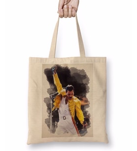 Freddie Mercury 018 Bez Çanta Uzun Saplı