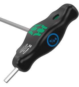 Wera 454 HF Tutma Fonksiyonlu Hex-Plus T Saplı Tornavida, inç, 5/32" x 150 mm