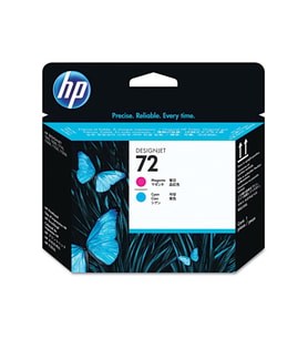 HP 72 C9383a Kırmızı Ve Mavi Orjinal Baskı Kafası Kartuşu