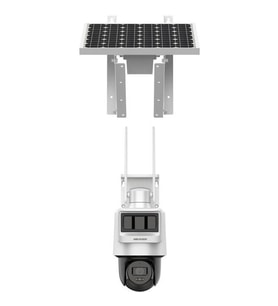 HIKVISION 2MP SPEED DOME 2.8MM DS-2DE2C200IWG-K/4G/C05S10 PAN/TILT PT Solar Kamera (4G SİM Destekli)