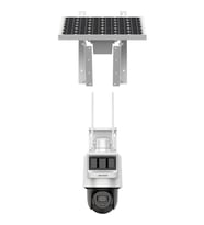 HIKVISION 2MP SPEED DOME 2.8MM DS-2DE2C200IWG-K/4G/C05S10 PAN/TILT PT Solar Kamera (4G SİM Destekli)