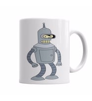 Bender Futurama Kupa Bardak Porselen