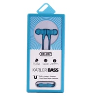 Durukar® KR-207 Mıknatıslı Kablolu Kulaklık - Mavi