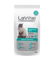 LaVital Sensitive Hassas  Somonlu Yetişkin Kedi Maması 12 Kg (STD)