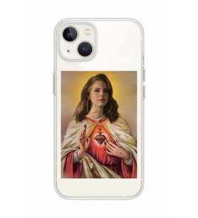Iphone 14 Plus Uyumlu Lana Del Rey Desenli Şeffaf Telefon Kılıfı